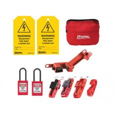 Master Lock Electrical Lockout Kit, 9 Piece One Size