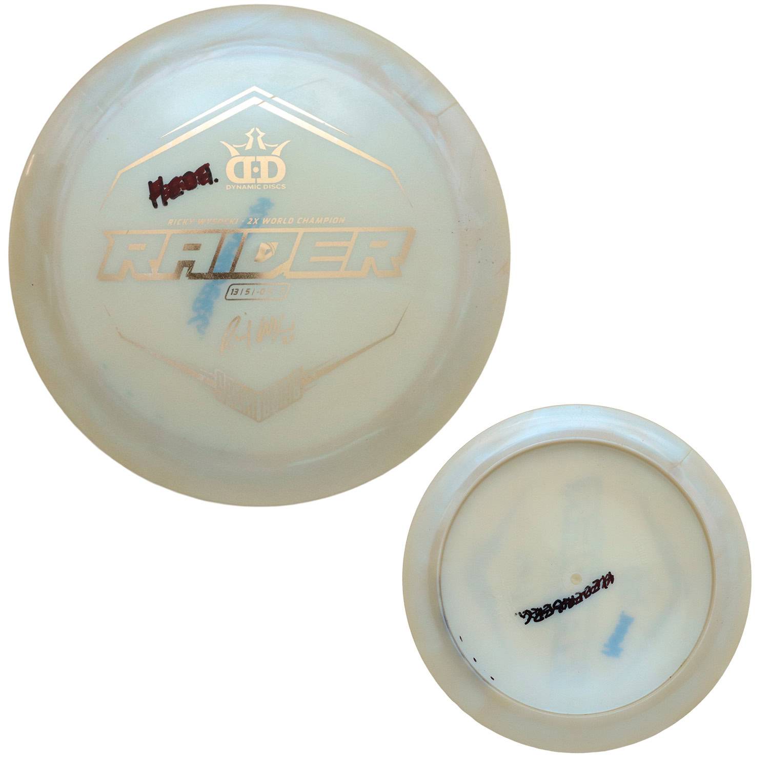 Disc Replay - Raider Lucid-X Chameleon Ricky Wysocki - 1 - DodgerBlue/Orange/Purple/Turquoise