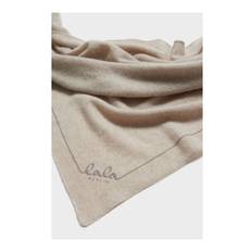 Lala Berlin Triangle Solid Logo M Cashmere - m - Dune - Dame