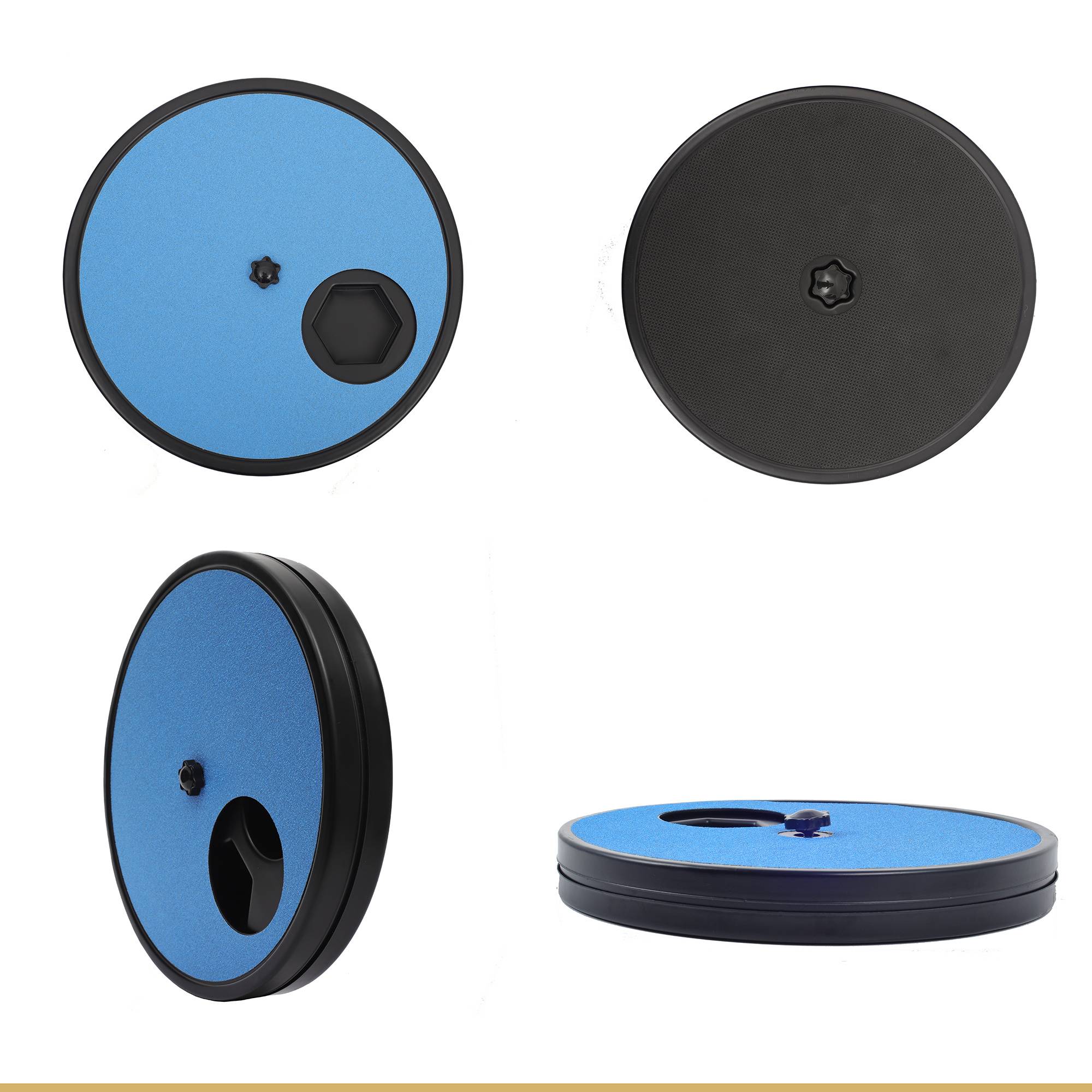 Multifunctional Dog Nail Scratch Pad Dog Nail Grinder , Interactive Dog Food Dispenser Plate Toy, Dog Training Plate Bowl