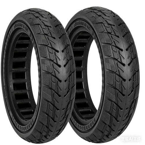Satgoo 8,5 tums offroad gummidäck för Xiaomi Pro 2, Pro, 1S, Essential, Mi 3, E Scooter däck 8 1/2 x 2, halkfri, punkteringssäker, 50/75-6,1 gummidäck för Xiaomi Scooter
