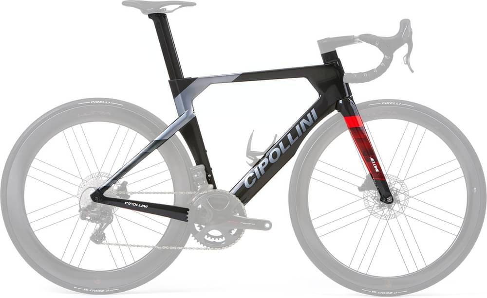 Cipollini RB1K AD.ONE Disc Frameset 2021 - 055 / XS / Carbon Silver Red Shiny
