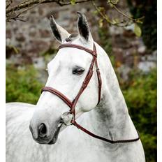 Horseware Hunter Cavesson Bridle w/reins - Dark Tan (Cob)
