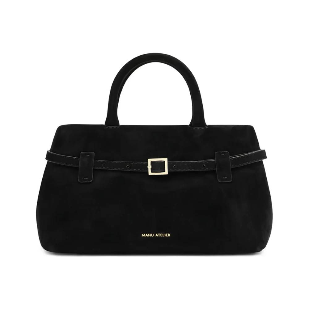 Manu Atelier Stilfuld Tyrkisk Taske - Tasker - Dame - Sort - ONE SIZE - Uld