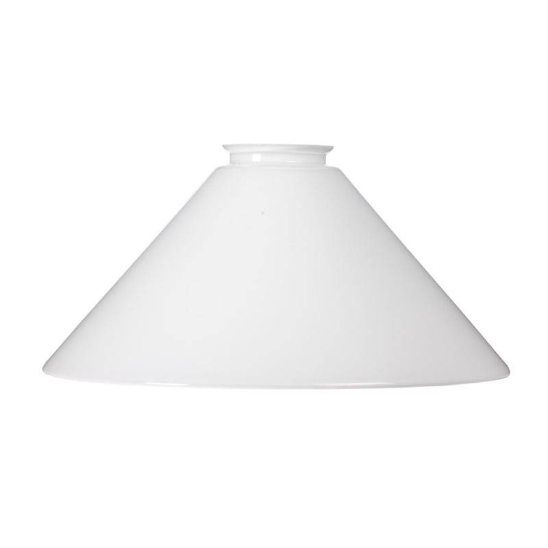 Texa Design Skomakarskärm 25 cm | Hög skärm, Opalvit
