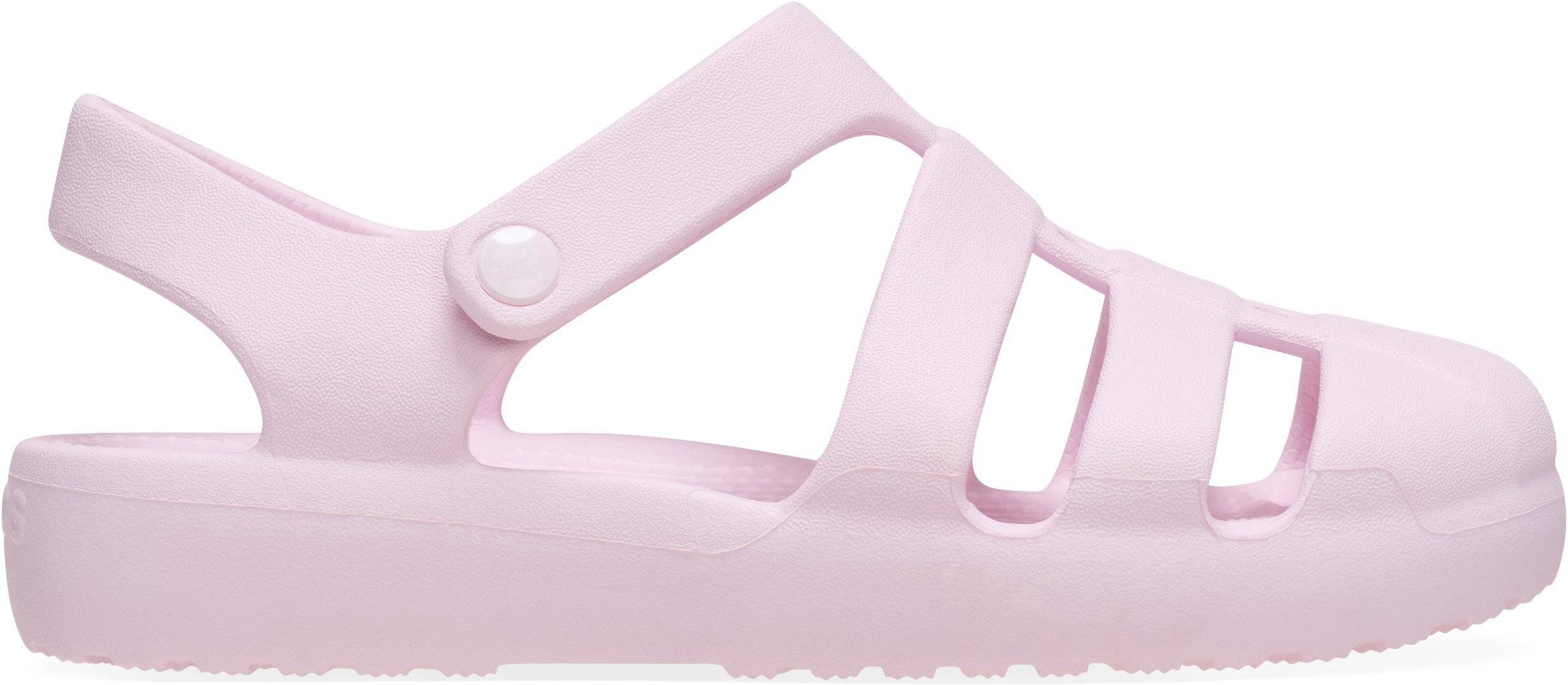Crocs Classic Fishermant PkM Pink Milk Hjemmesko Str 22/23 - hos Magasin.