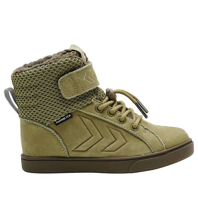Hummel Vinterkängor - Splash Tex Jr - Green Mossa - Hummel - 31 - Vinterkängor