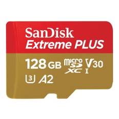 SanDisk Extreme PLUS - Flash-Speicherkarte (microSDXC-an-SD-Adapter inbegriffen)