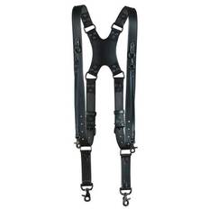 Krützberg DUO camera strap in black leather black