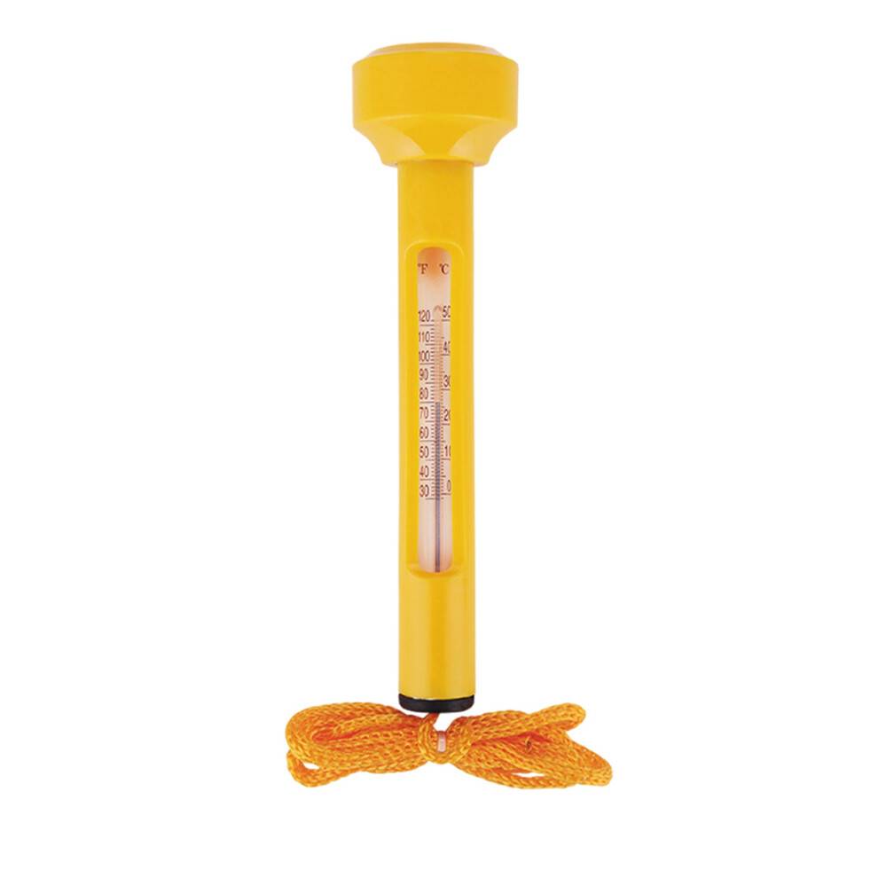 Pooltermometer, letlæselig temperatur, sødt design, holdbart materiale, kompatibel med swimmingpools, spaer, brudsikker, overdimensioneret d