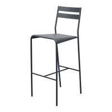 Fermob - Facto Bar Stool Anthracite 47 - Udendørs barstole - Patrick Jouin - Grå - Metal