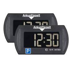 Needit 2x Park Mini digitale Parkscheibe - 2er Sparset Backpapier