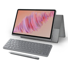 Lenovo Tab Plus 8GB 128GB Wifi - Luna Grey + Sleeve, Pen & Bluetooth Wireless Keyboard MediaTek Helio G99-processor 2,20 GHz , Android, 128 GB UFS 2.2