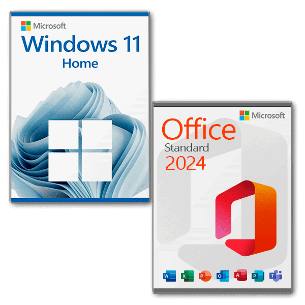 Microsoft Office 2024 Standard + Microsoft Windows 11 Home