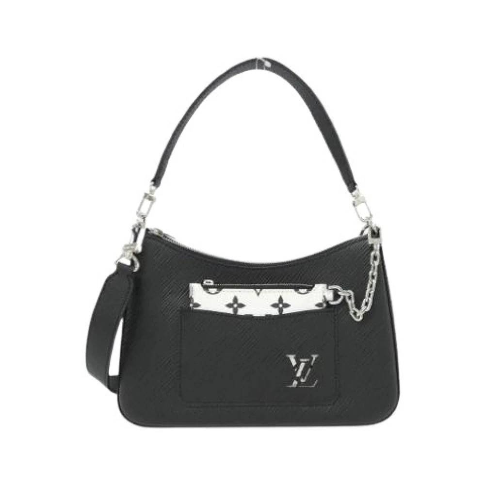 Louis Vuitton Vintage Pre-owned Pouch Skuldertaske - Vintage - Dame - Sort - ONE SIZE - Uld