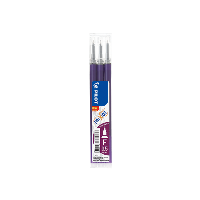 Patron Pilot Frixion Point 0,5mm lila 3st/fp