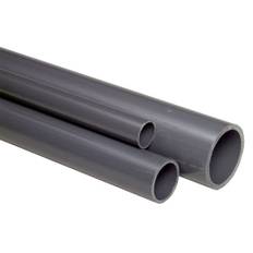 5 meter 25 x 1,5 mm PVC-rør TN10 5 meter
