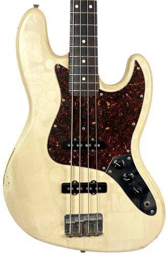 Fender Squier Series Jazz Bass - CS MOD - Vintage White | Vintagevit