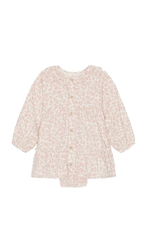 QUINCY MAE KLEID in Ivory. Größe 12-18M. Also in 18-24M, 2-3Y, 4-5Y.