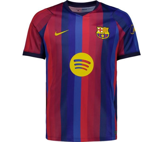 FC Barcelona 26/27 Home M t-shirt, DEEP GARNET/BLUE VOID/MINERAL YELLO, Herr, M