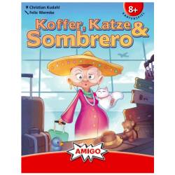 Amigo Kartenspiel Koffer, Katze & Sombrero 2-4 Spieler ab 8 Jahren 02602