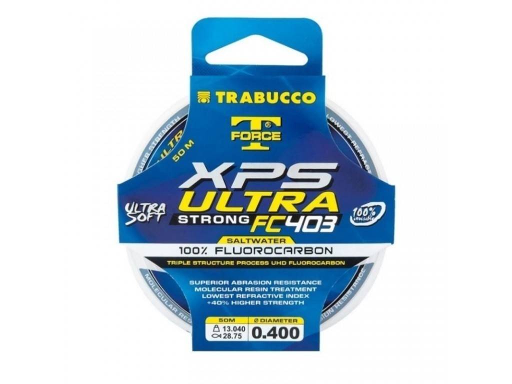 Trabucco XPS Saltwater Ultra Floucarbon 0,40