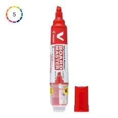 Pilot V Board Master Medium Whiteboard Marker, Chisel Tip - Blue