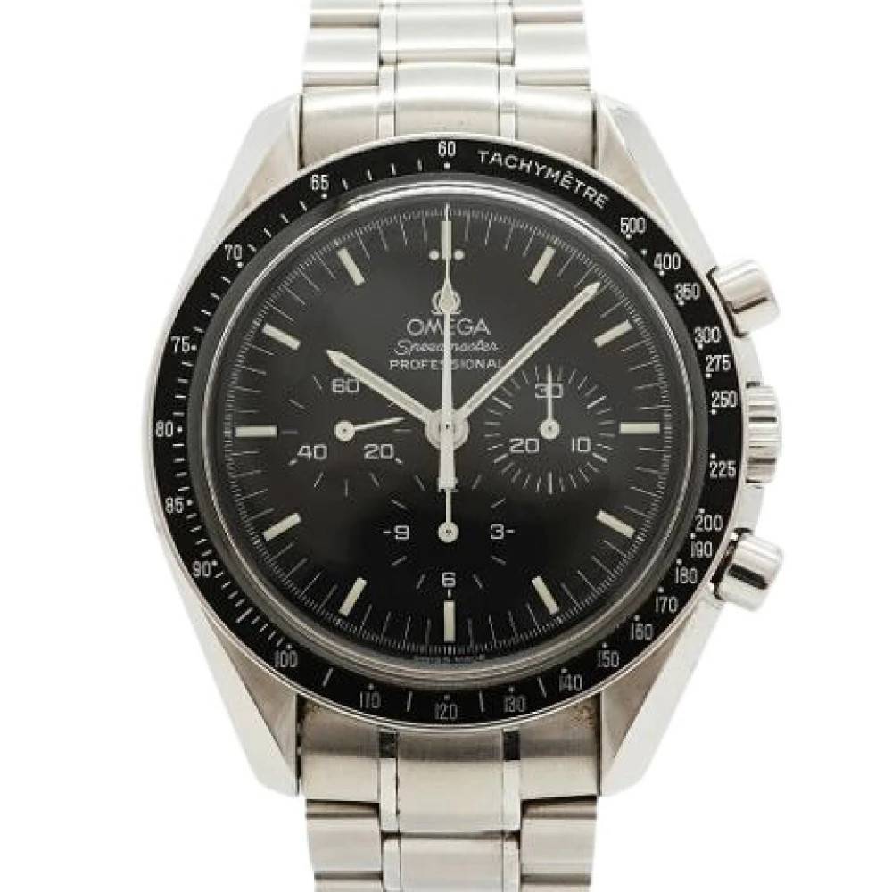 Omega Vintage Pre-owned Speedmaster Professional Moonwatch - Vintage - Herre - Sort - ONE SIZE -