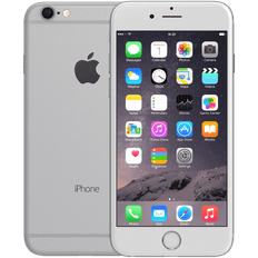 iPhone 6 Silver 64 GB Klass B 100% batteri