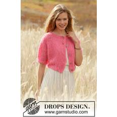 212-24 Sweet Melody Cardigan by DROPS Design, fra Viking