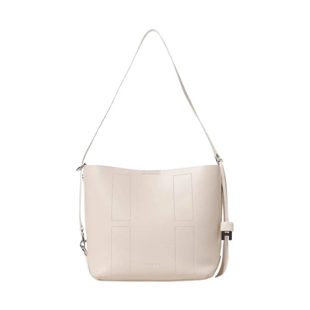 Hogan - Script Media Tote Bag Väskor - Dam - ONE Size - Läder