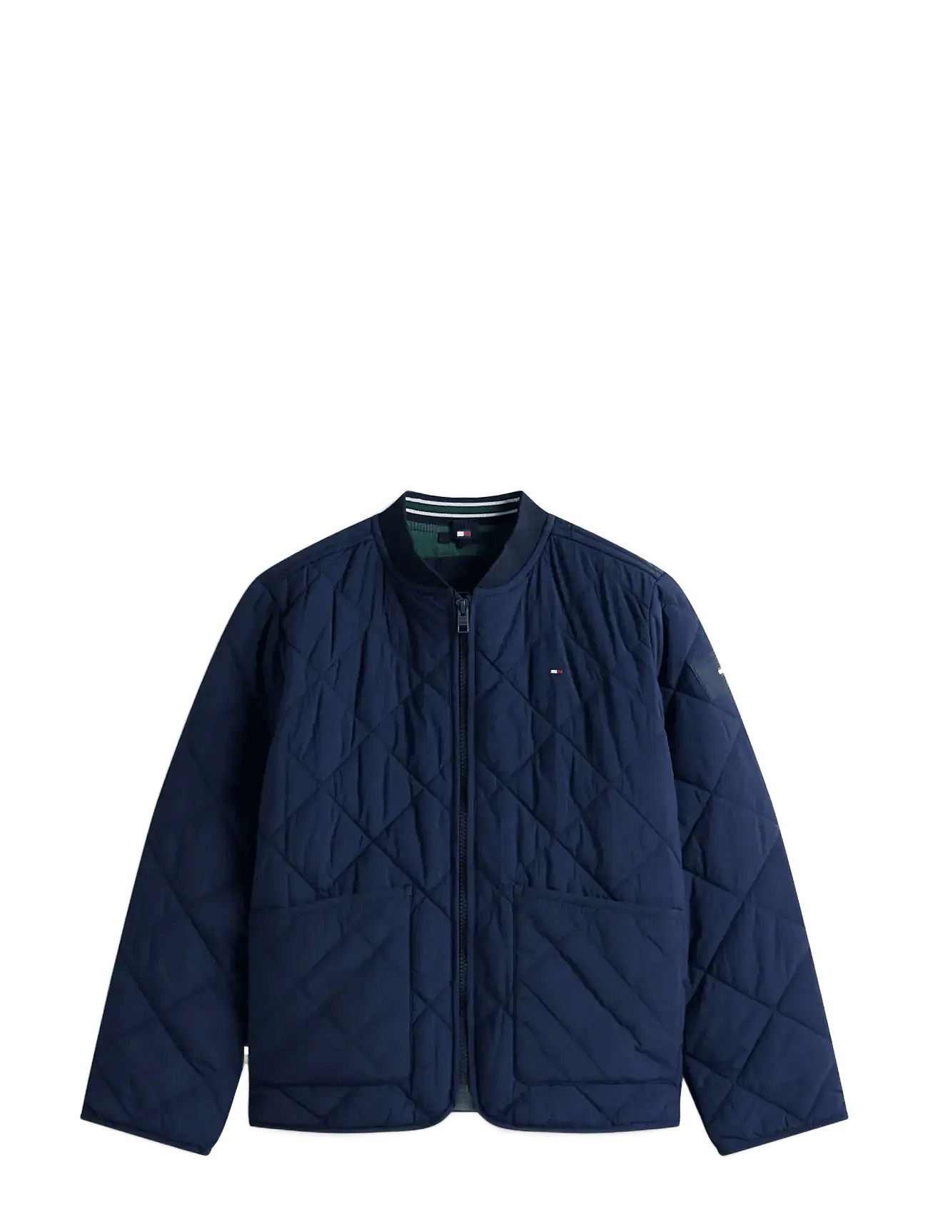 Tommy Hilfiger Quilted Light Weight Jacket - Navy - 164