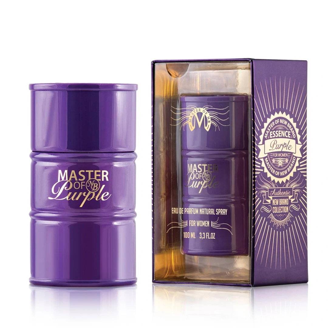 New Brand Master Of Purple, eau de parfum, da donna, 100 ml