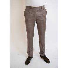 Tombolini Trousers Zero Gravity Check - Brown Pants 52 Herre - Butler Loftet