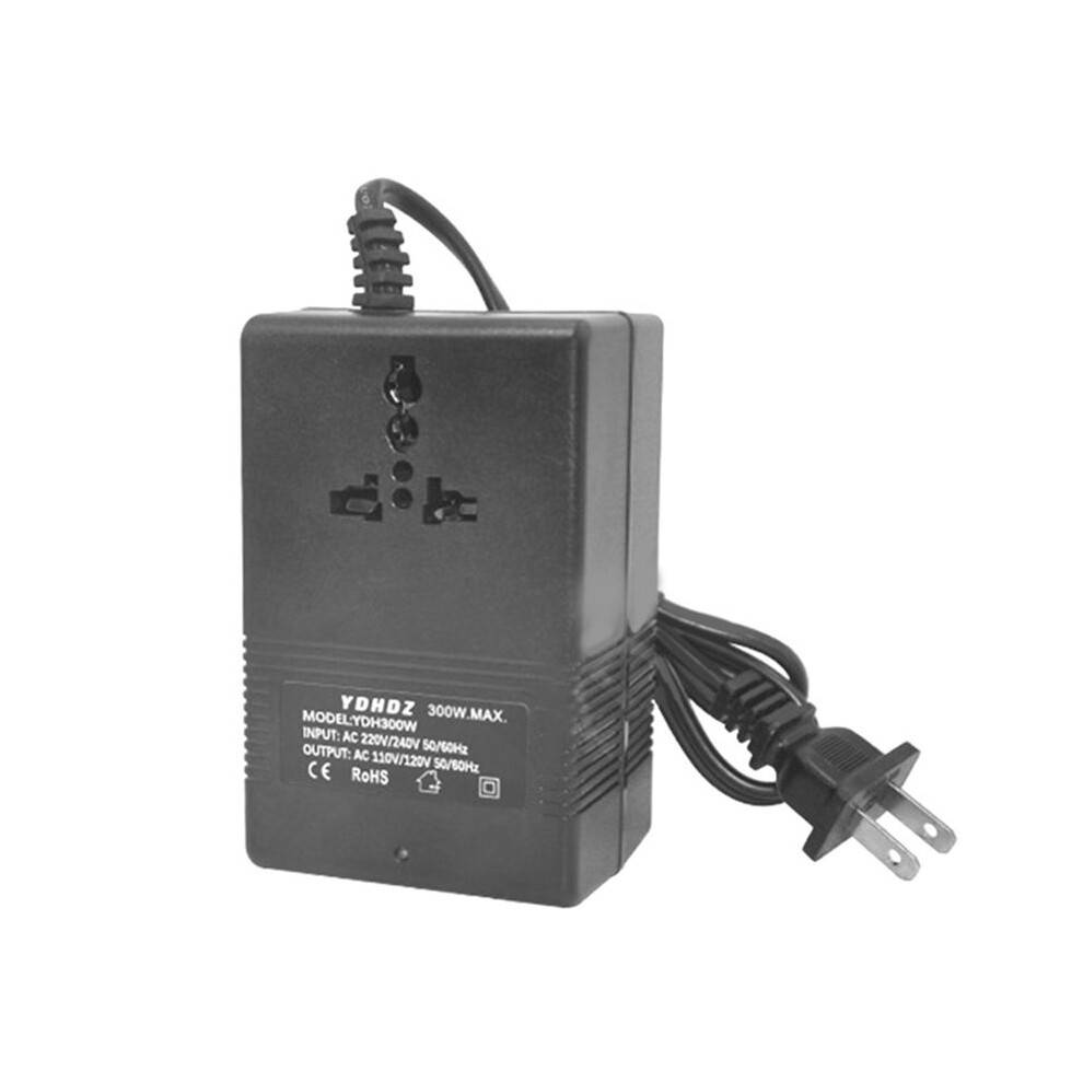 300W Voltage Converter Transformer 220V to 110V Steps Down Transformer 220V to 110V Travel Adapter Inverter US Plug