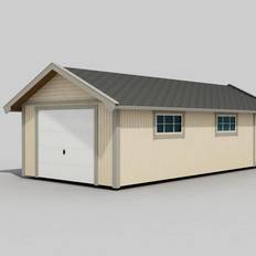 Garage Trähuset 35 m2