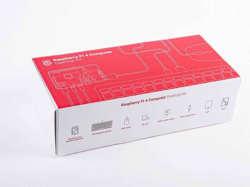 Official Raspberry Pi 4 Desktop Kit Swedish