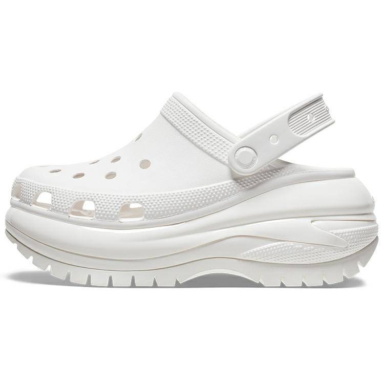 Crocs Classic Mega Crush Träsko Vit 207988-100 cm