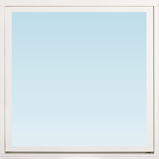 Lingbo Kulturfönster LK sidohängt fönster utåtgående 1080x1080mm höger 1-luft, insida trä utsida trä, 2+1 glas  (11x11)