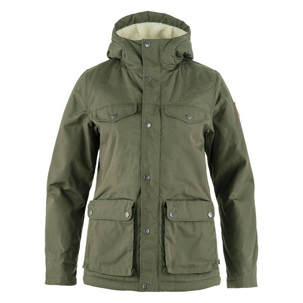 Greenland Winter Jacket Dam, XS, Laurel Green