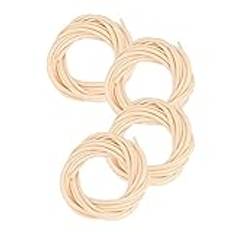 4 ST Ukulele Bass Strings Set med Mindre Fingerslip på Strängarna Lämplig för 4-strängad Ukulele Bas,