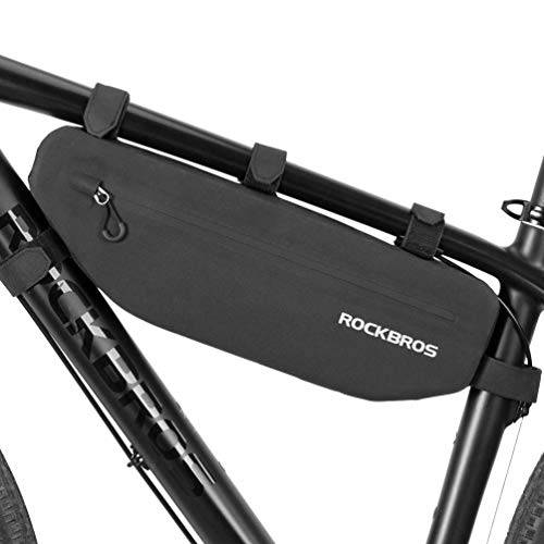 ROCKBROS Cykelväska Ram Vattentät Ramväska Triangelväska Triangelväska Ca 3L Svart