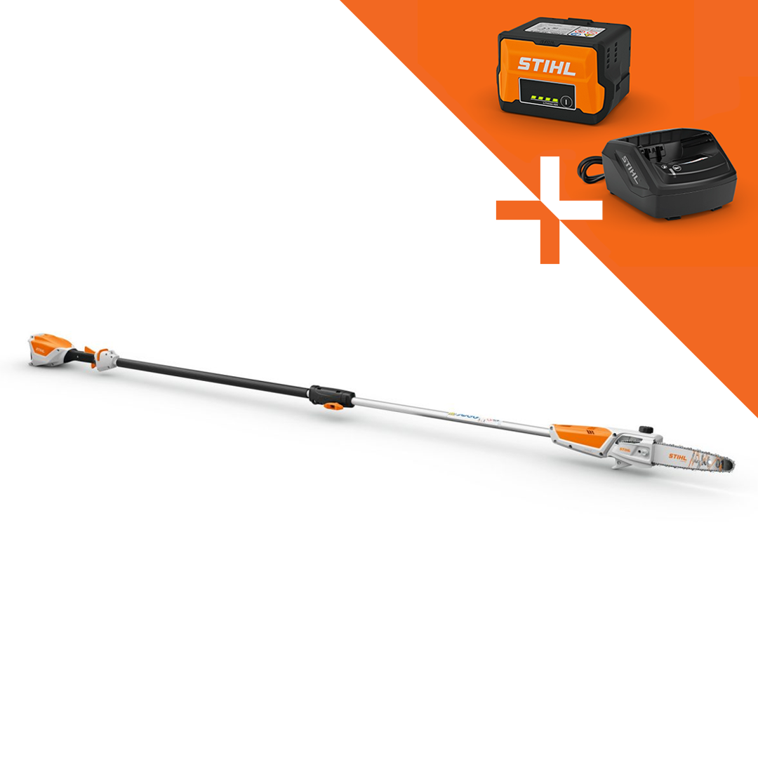 STIHL HTA 50 Stangsav - Med batteri og lader - Stangsave