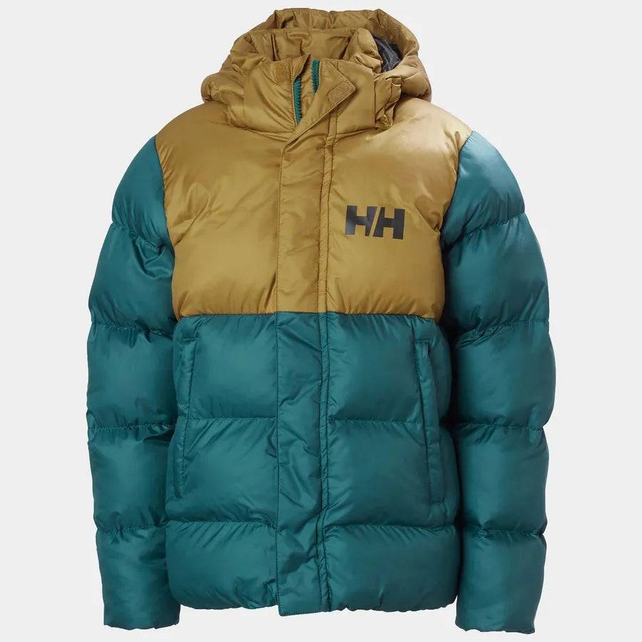 Helly Hansen Juniors' Vision Puffy Jacket Vinterjakke Børn - Dark Creek / 176 cm / 16 år