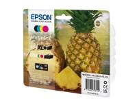 Epson 604/604XL Multipack - 4-pack - XL (svart) + standardkapacitet - svart, cyan, magenta, gul - original - blister med RF-larm/akustiskt larm - bläckpatron - för Expression Home XP-2200, 2205, 3200, 3205, 4200, 4205 WorkForce WF-2910, 2930, 2935, 2950