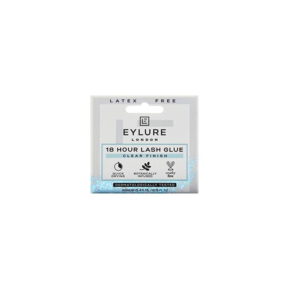 Eylure 6003013 18 timers vipper lim latex gratis klar 4,5 ml (pakke med 1)