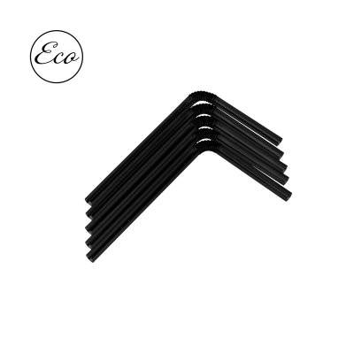 Sugrör svarta 15 cm, 250-pack