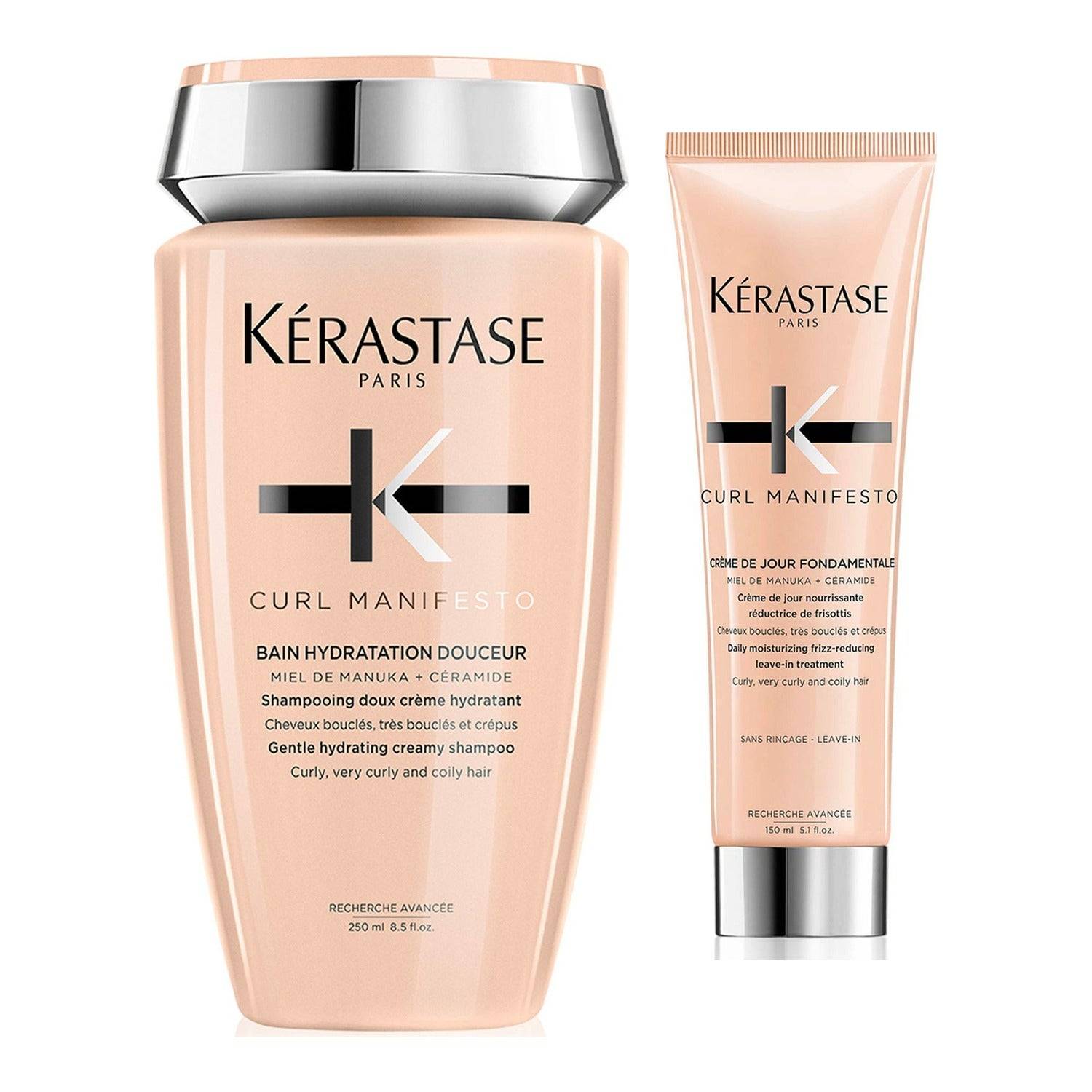 Kérastase Curl Manifest Duo Shampoo 250 ml + Leave-in 150 ml - 400 ml