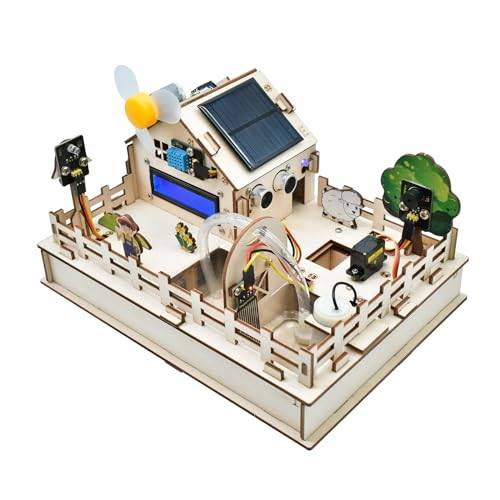 KEYESTUDIO ESP32 IoT Smart Farm Starter Kit for Arduino and Scratch Programming, DIY Sensor Kit Set