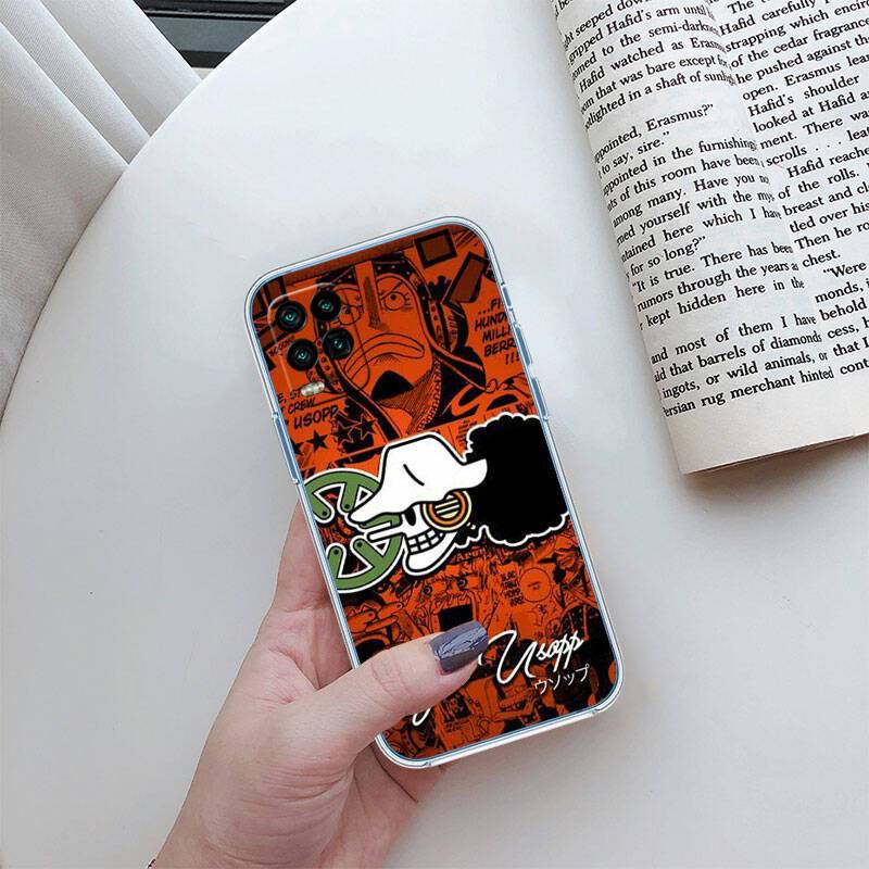 MH118 One Piece LOGO Phone Case for Motorola Edge 20 30 S30 40 50 Fusion Lite Plus Pro Neo Ultra One Power Action Macro Hyper Vision Zoom Moto One Fusion Plus lava